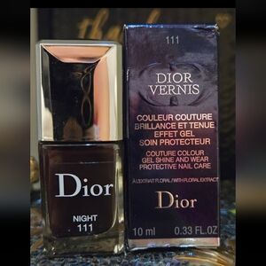 Christian Dior Vernis Nail Lacquer - 111 Night - 10 ml / 0.33 fl oz NIB
